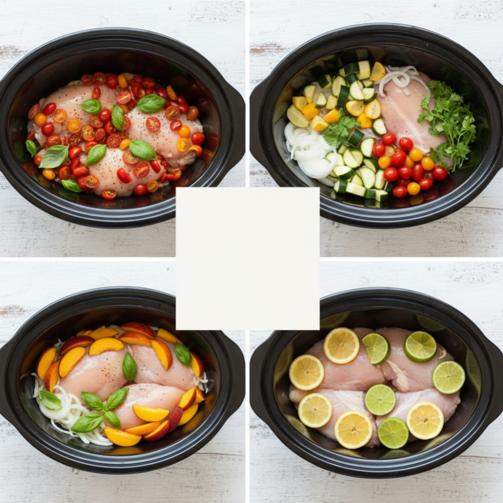 Healthy & Fresh Summer Slow Cooker Recipes: Citrus Peach Chicken 1 Healthy & Fresh Summer Slow Cooker Recipes: Citrus Peach Chicken