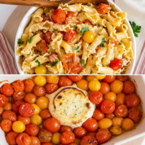 Viral Tik Tok Boursin Pasta Recipe with Beef & Tomatoes