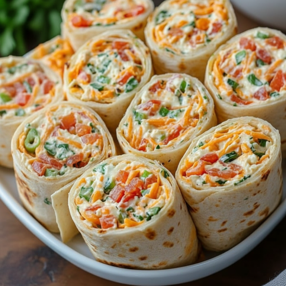 Vegetable Tortilla Roll Ups: Easy Veggie Pinwheels 1 Vegetable Tortilla Roll Ups: Easy Veggie Pinwheels