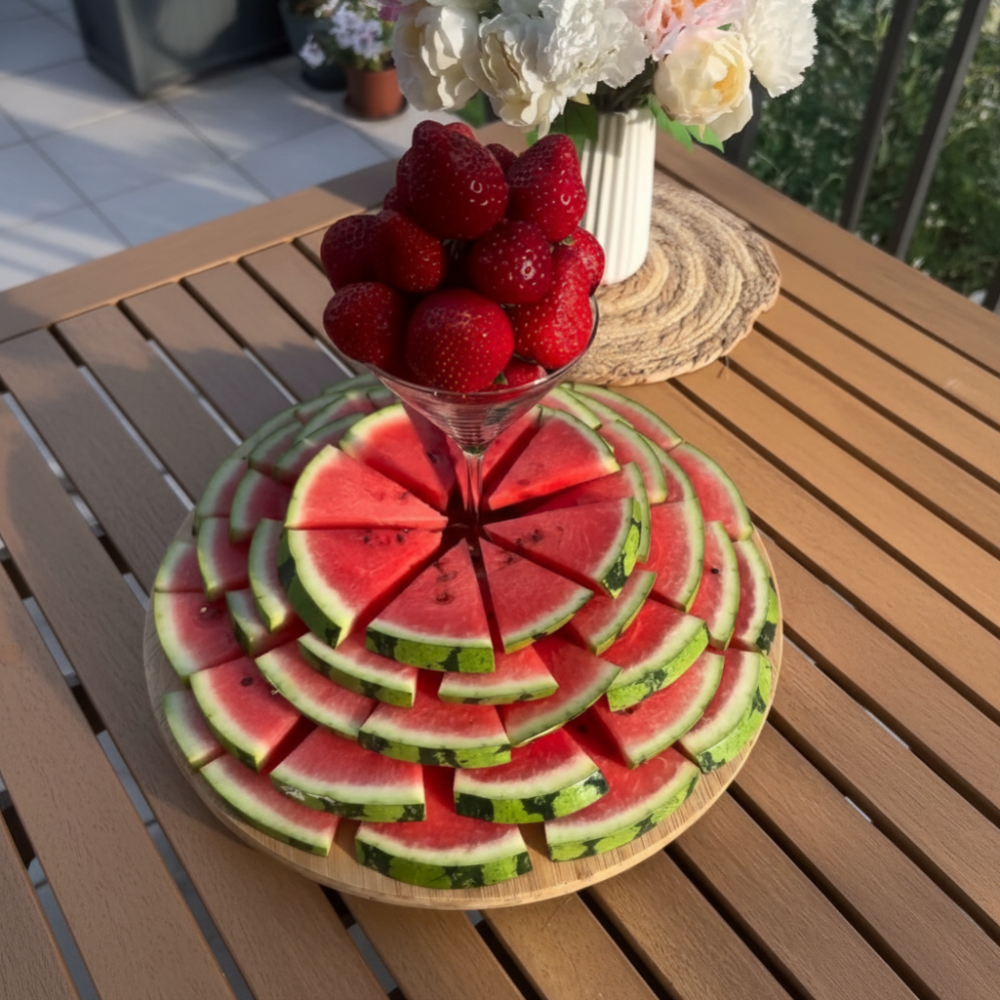 Ultimate Summer Fruit Grazing Platter: Melon & Berries 1 Ultimate Summer Fruit Grazing Platter: Melon & Berries
