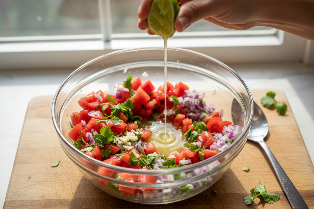 Best Homemade Salsa preparation step 2