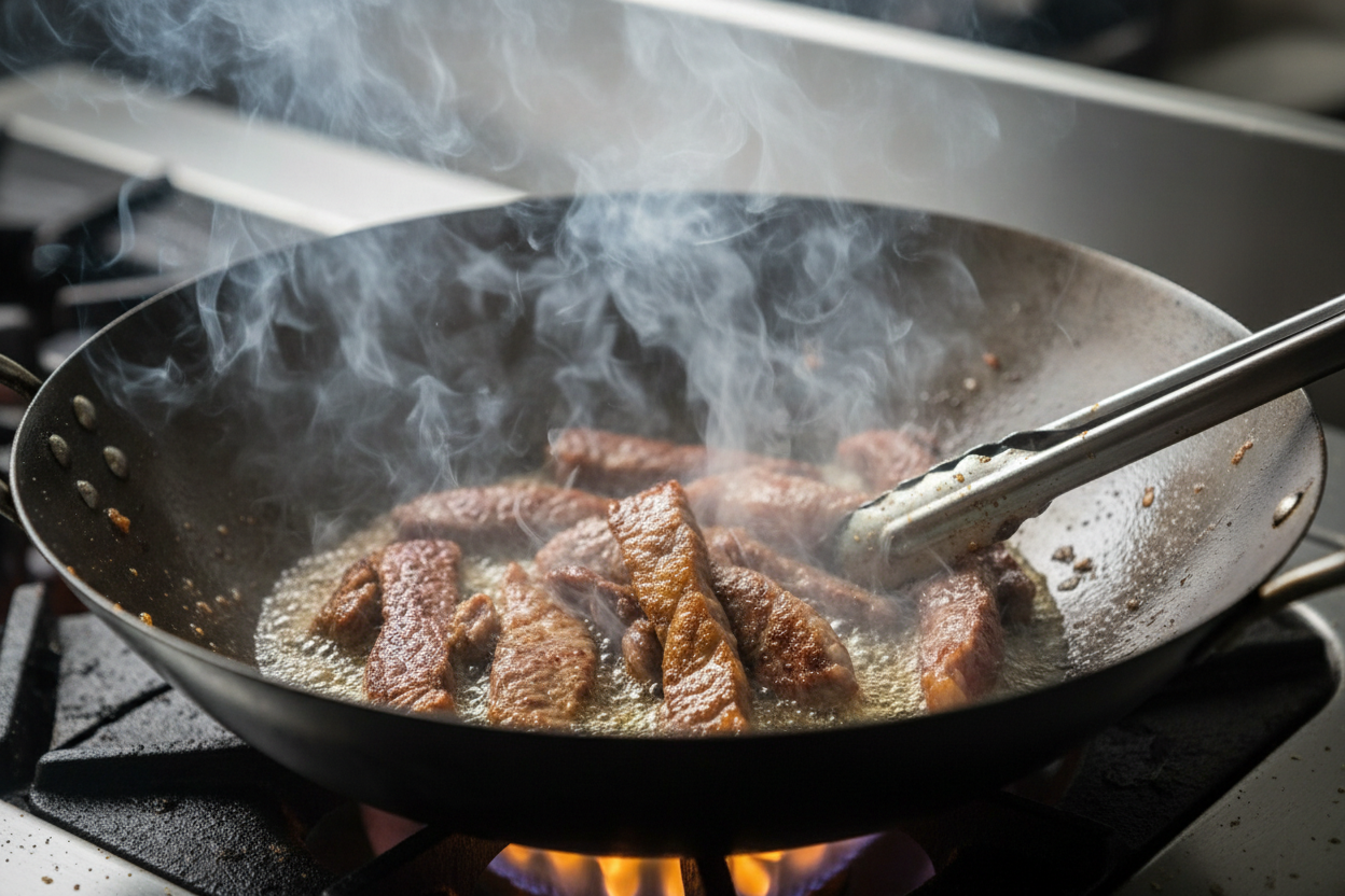 Quick and Tender Black Pepper Beef Stir-Fry Recipe 2 Black Pepper Beef Stir Fry preparation step 1