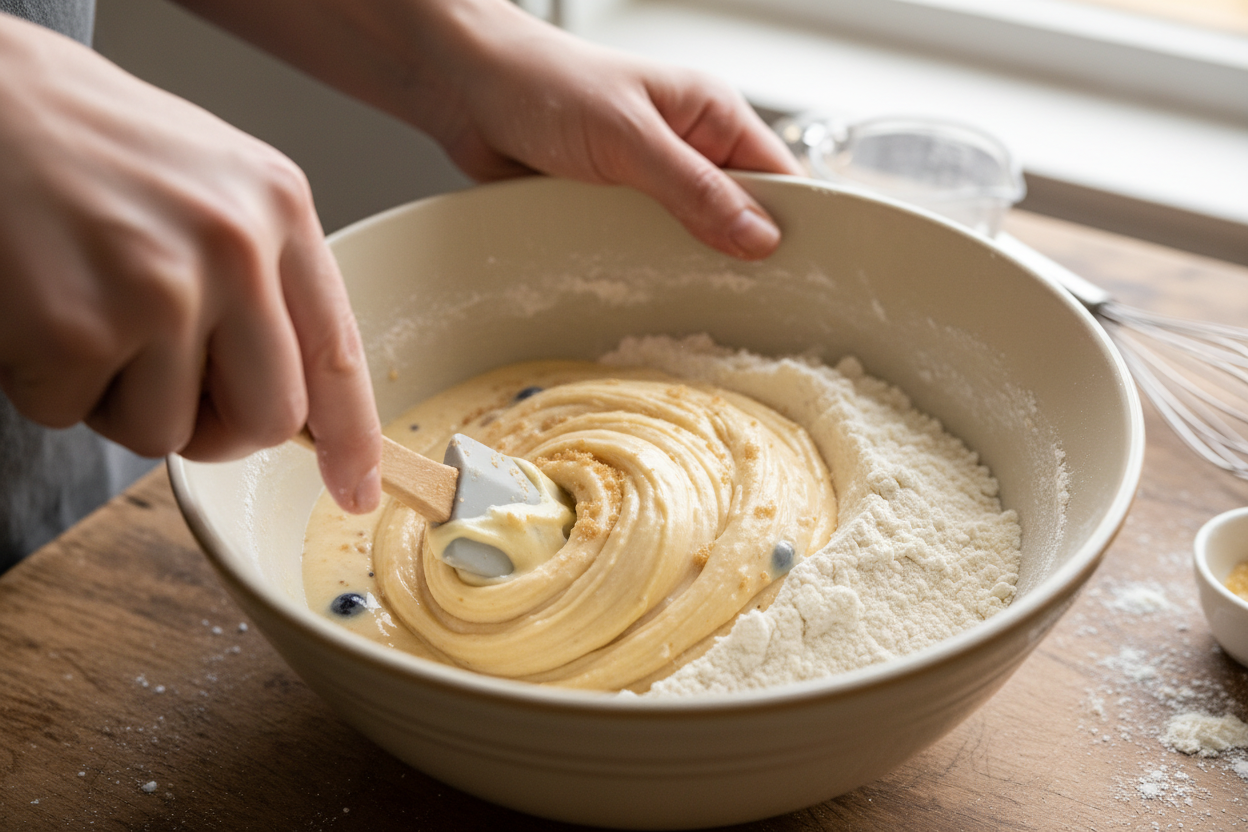 Cornbread preparation step 1