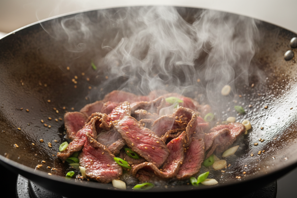 Easy Chinese Pepper Steak Stir Fry with Onions preparation step 1