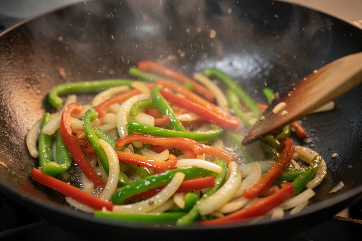 Easy Chinese Pepper Steak with Onions preparation step 2