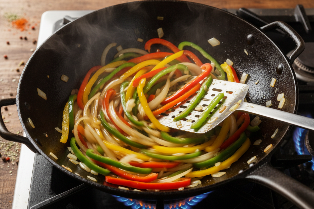 Easy Chinese Pepper Steak Stir Fry with Onions preparation step 2