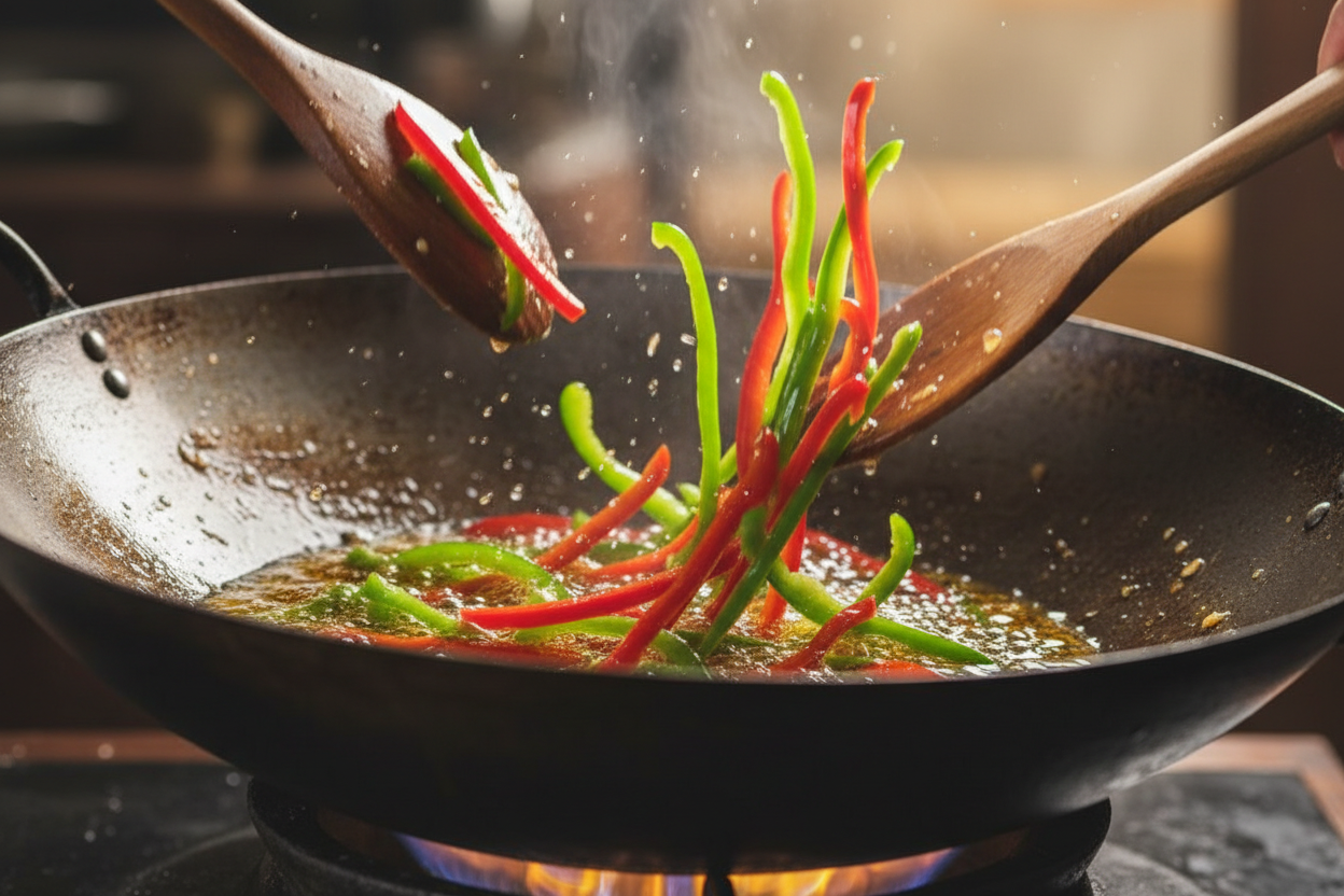 Quick Beef and Pepper Stir-Fry (Ready in 25 Minutes) 3 Easy Pepper Steak preparation step 2