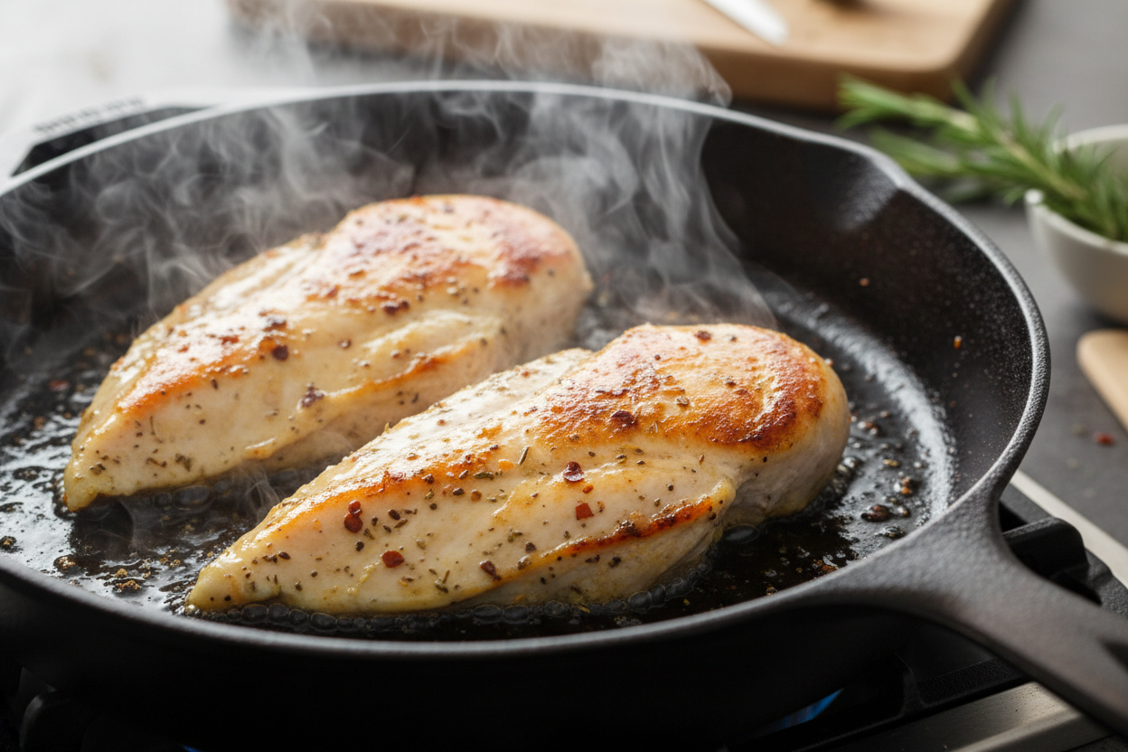 Honey Garlic Chicken Breast preparation step 1