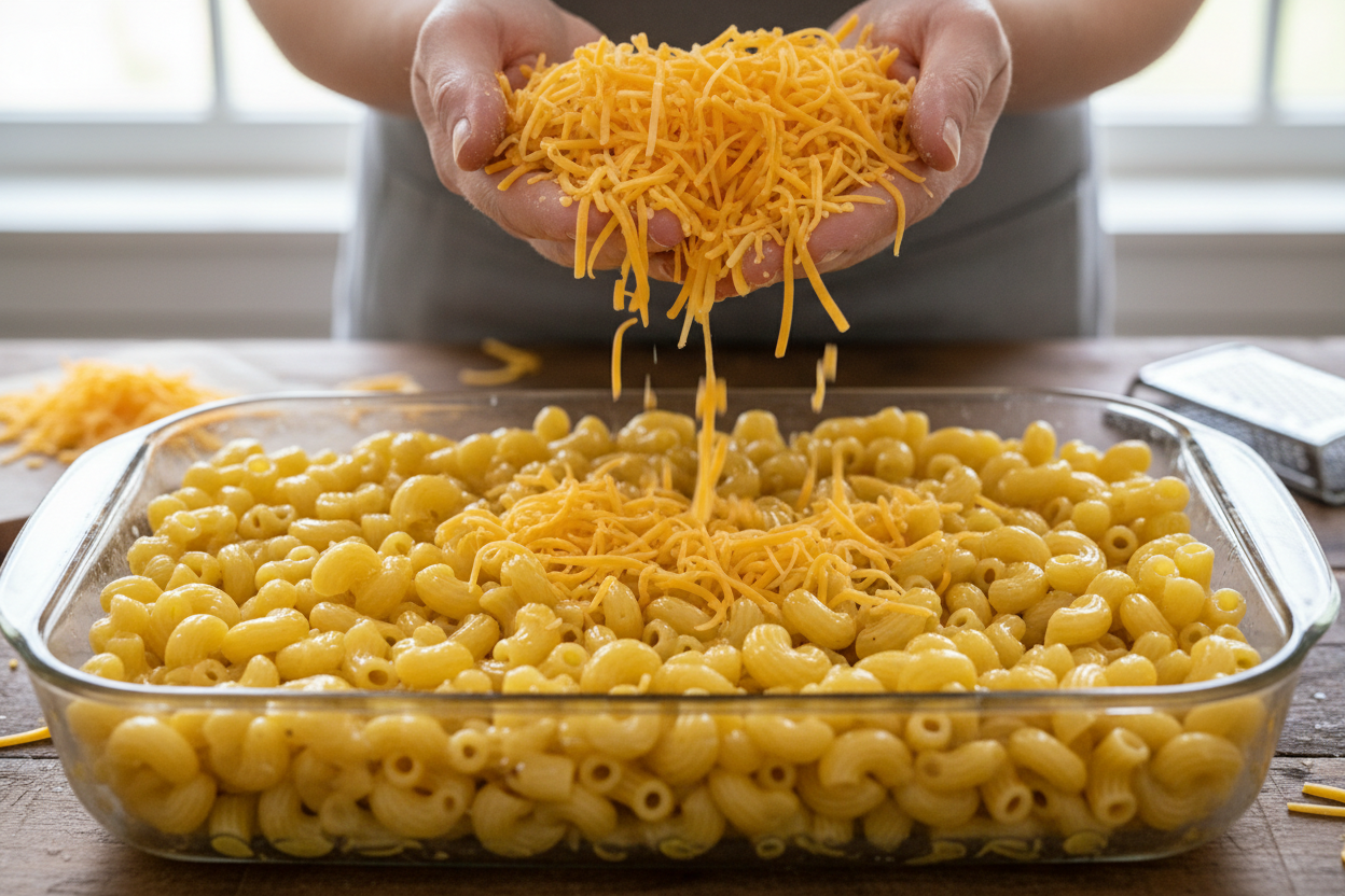 Authentic Southern Soul Food Baked Mac and Cheese Recipe 2 Southern Baked Macaroni Cheese Soul Food preparation step 1