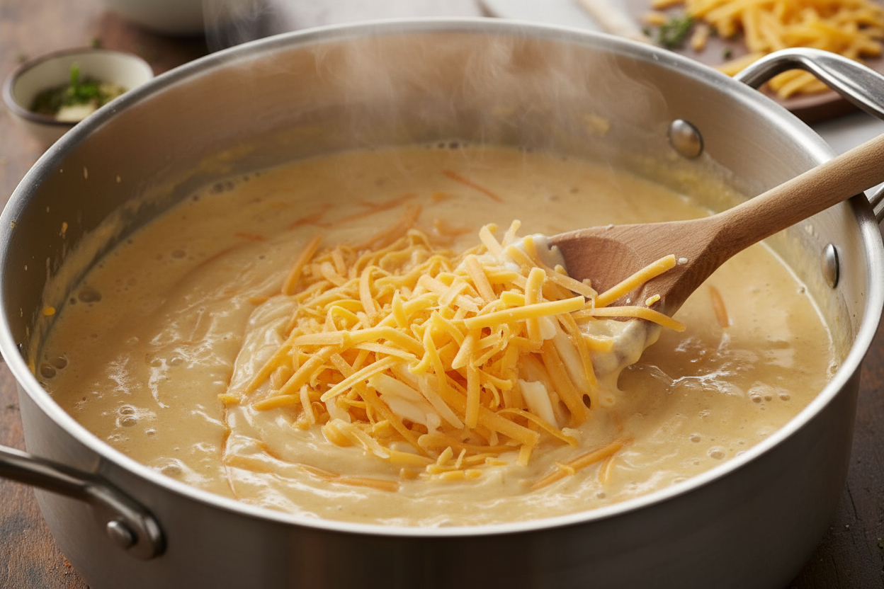 The BEST Homemade Baked Mac and Cheese preparation step 1