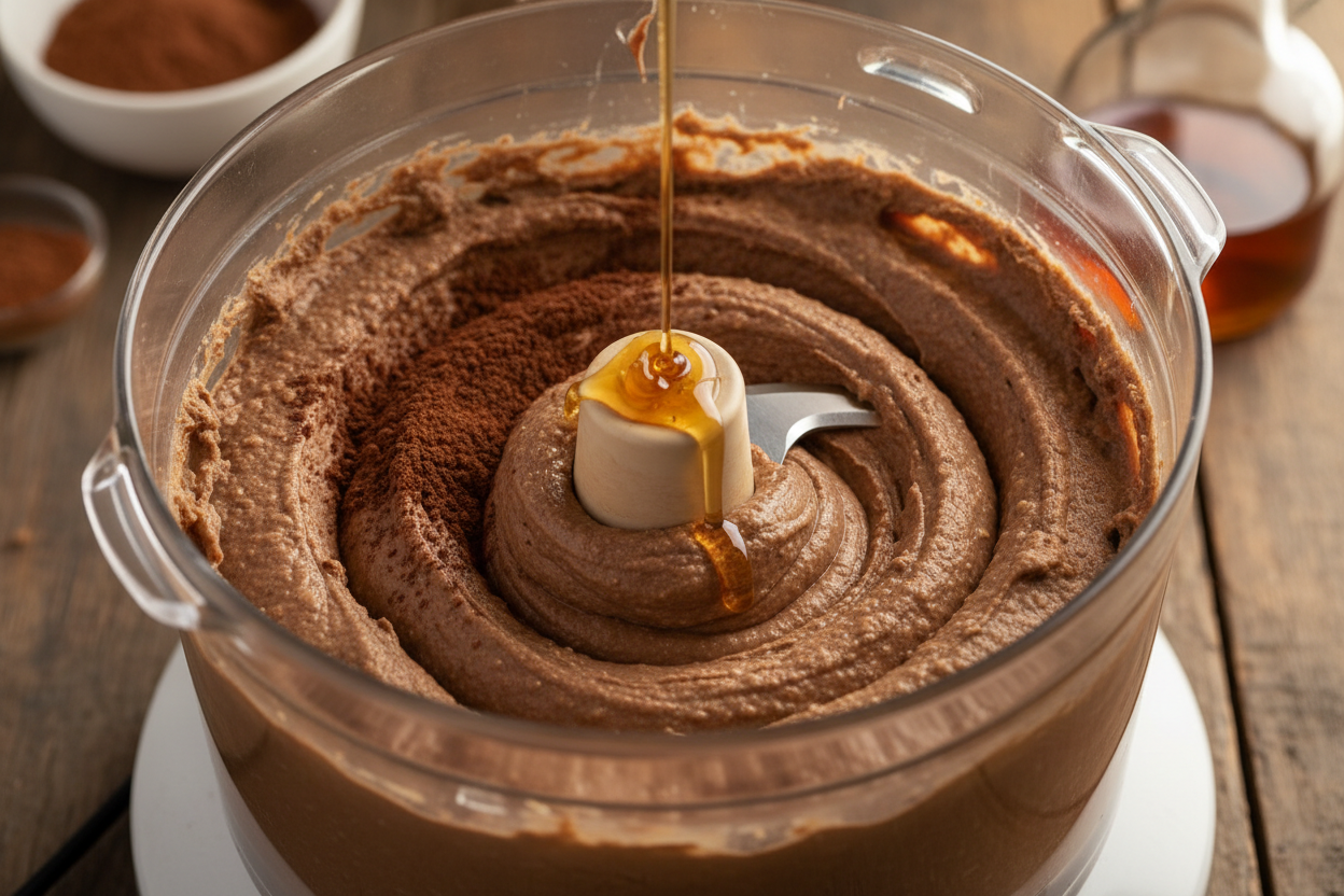 Delicious 5-Minute Vegan Chocolate Hummus Recipe 2 The Best Chocolate Hummus Recipe preparation step 1