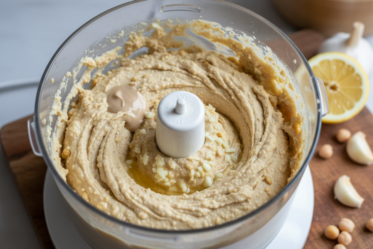 The Best and Easiest Hummus preparation step 1