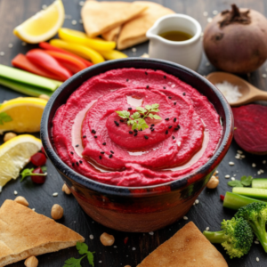 Vibrant Roasted Beetroot Dip: A Healthy Vegetable Hummus Guide
