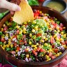 Healthy Corn and Black Bean Dip Recipe (Easy & Fresh)