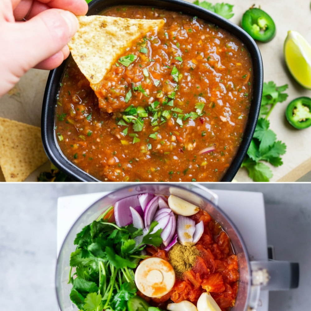 5-Minute Quick Homemade Salsa (Restaurant-Style!) 1 5-Minute Quick Homemade Salsa (Restaurant-Style!)