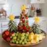 Festive Christmas Fruit and Cheese Platter (Easy Appetizer)