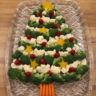 Festive Christmas Tree Platter: Easy Holiday Veggie Tray