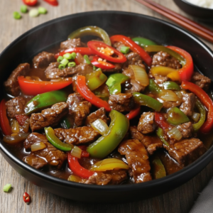 Easy Crock Pot Pepper Steak (Tender & Flavorful)