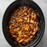 Easy Honey Garlic Slow Cooker Chicken Thighs