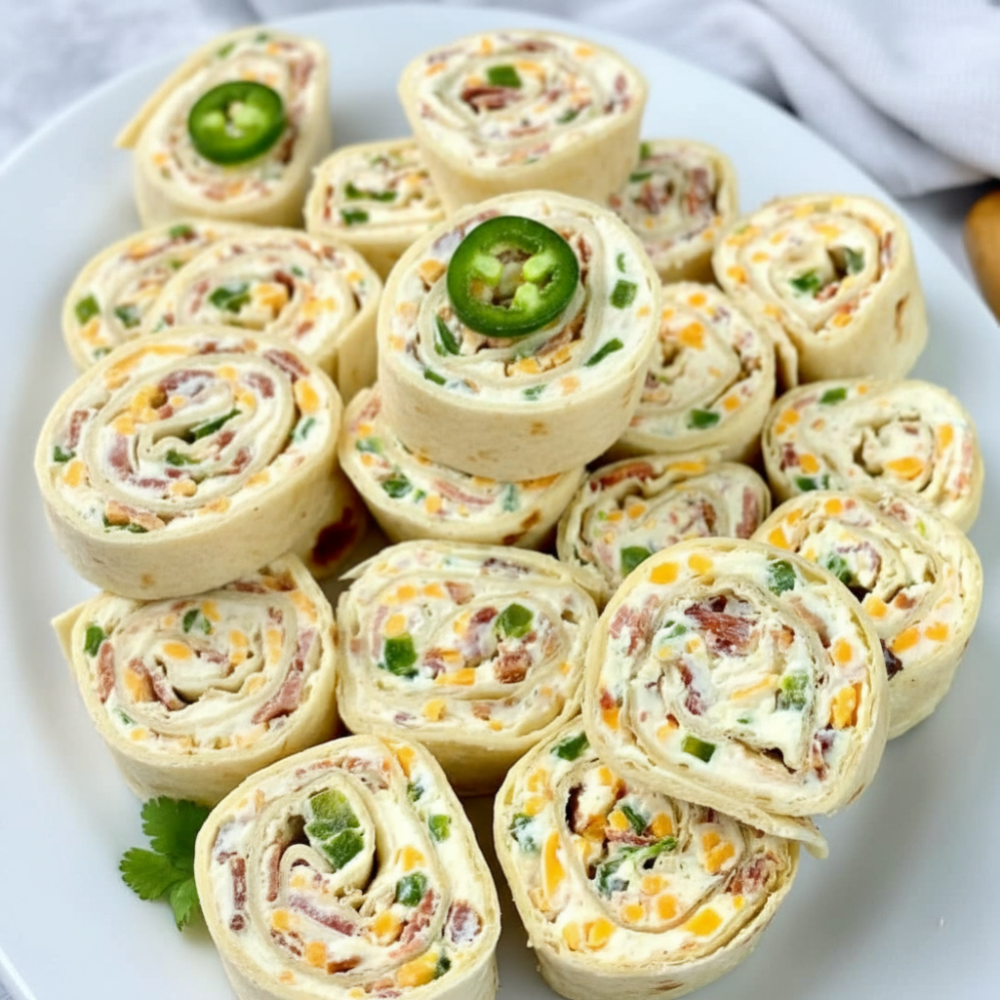 Beef and Jalapeno Popper Pinwheels: Easy Appetizer Recipe 1 Beef and Jalapeno Popper Pinwheels: Easy Appetizer Recipe
