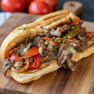 Authentic Philly Cheesesteak Recipe: Homemade Beef Sandwich