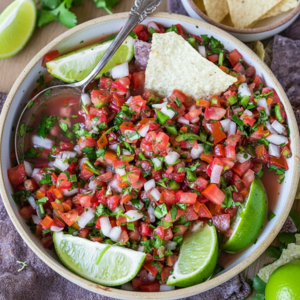 Authentic Fresh Salsa Recipe (10 Minutes, 6 Ingredients) 1 Authentic Fresh Salsa Recipe (10 Minutes, 6 Ingredients)