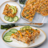 Viral Baked Sushi Casserole Recipe (Crab & Salmon)