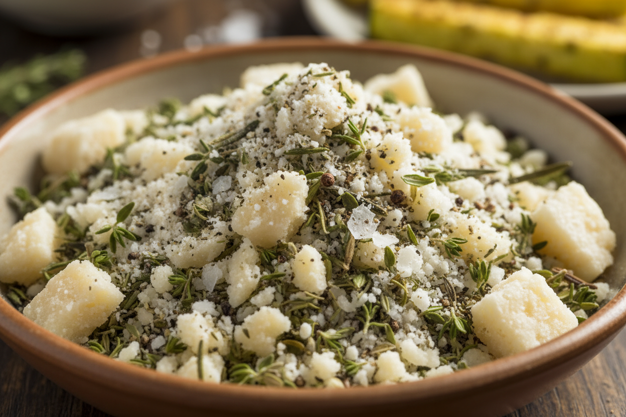 Baked Parmesan Zucchini preparation step 2
