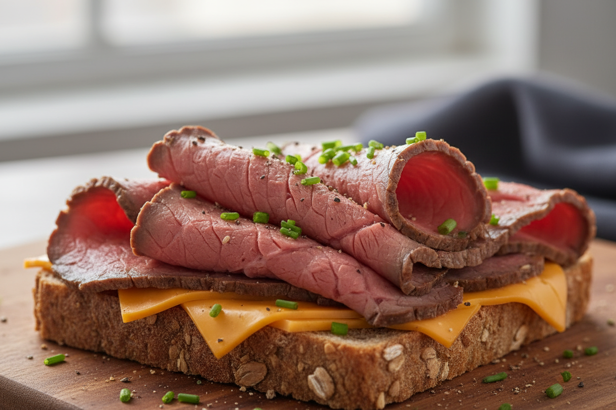 Beef and Cheese Sandwiches with Sides preparation step 2