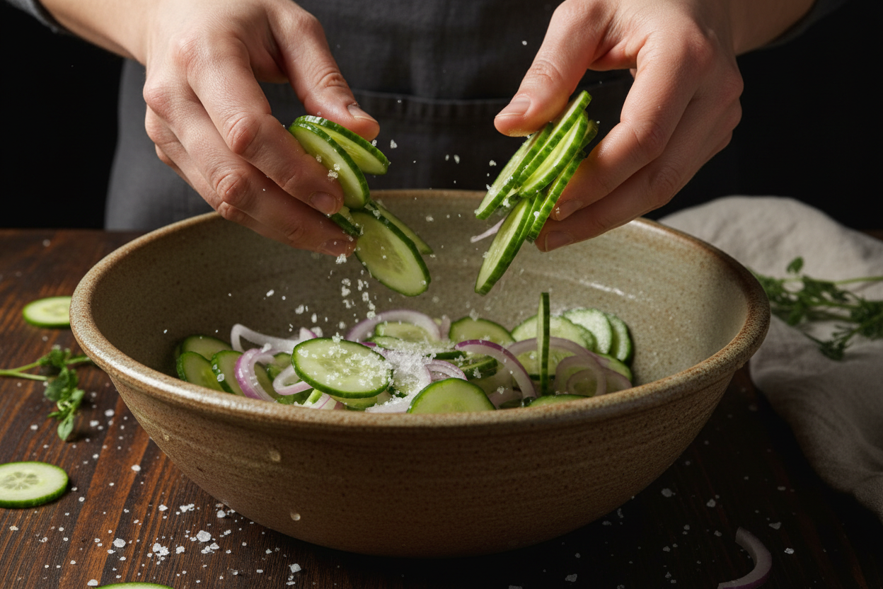 Bread And Butter Pickles preparation step 1