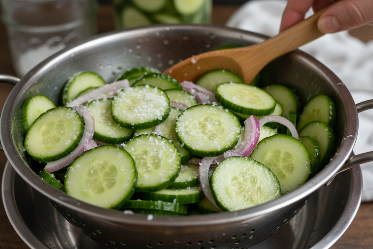Easy Refrigerator Bread and Butter Pickles Recipe 2 Bread And Butter Pickles preparation step 1