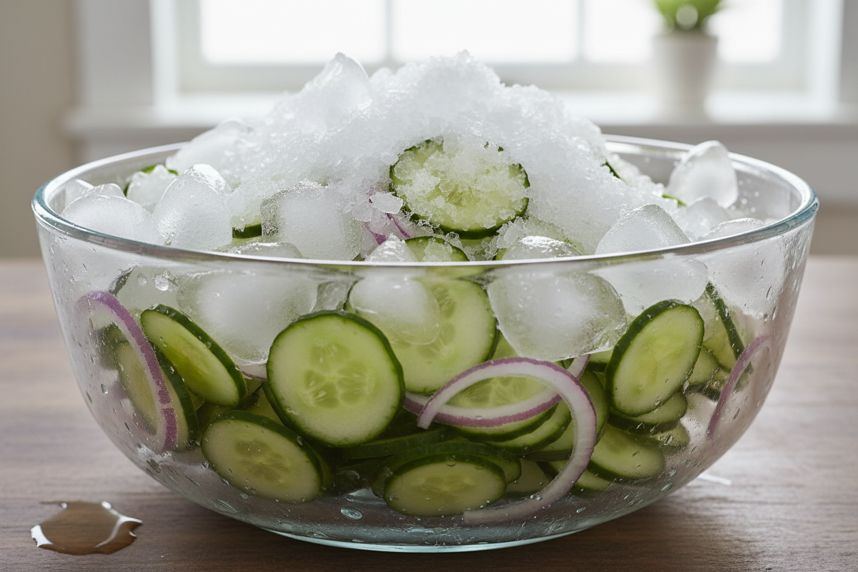 Bread and Butter Pickles Canning Recipe preparation step 1