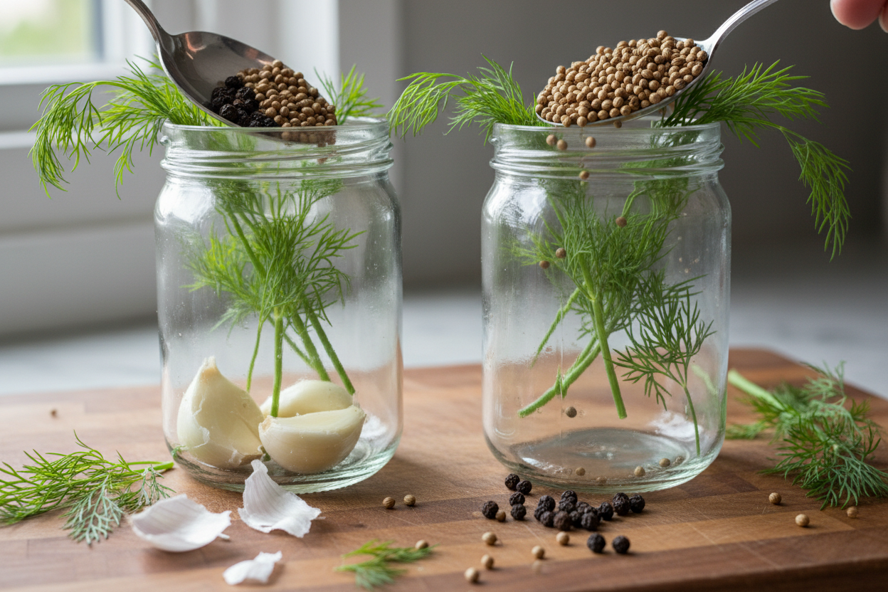 Easy Refrigerator Dill Pickles (No Canning Required) 2 Easy Refrigerator Dill Pickles preparation step 1