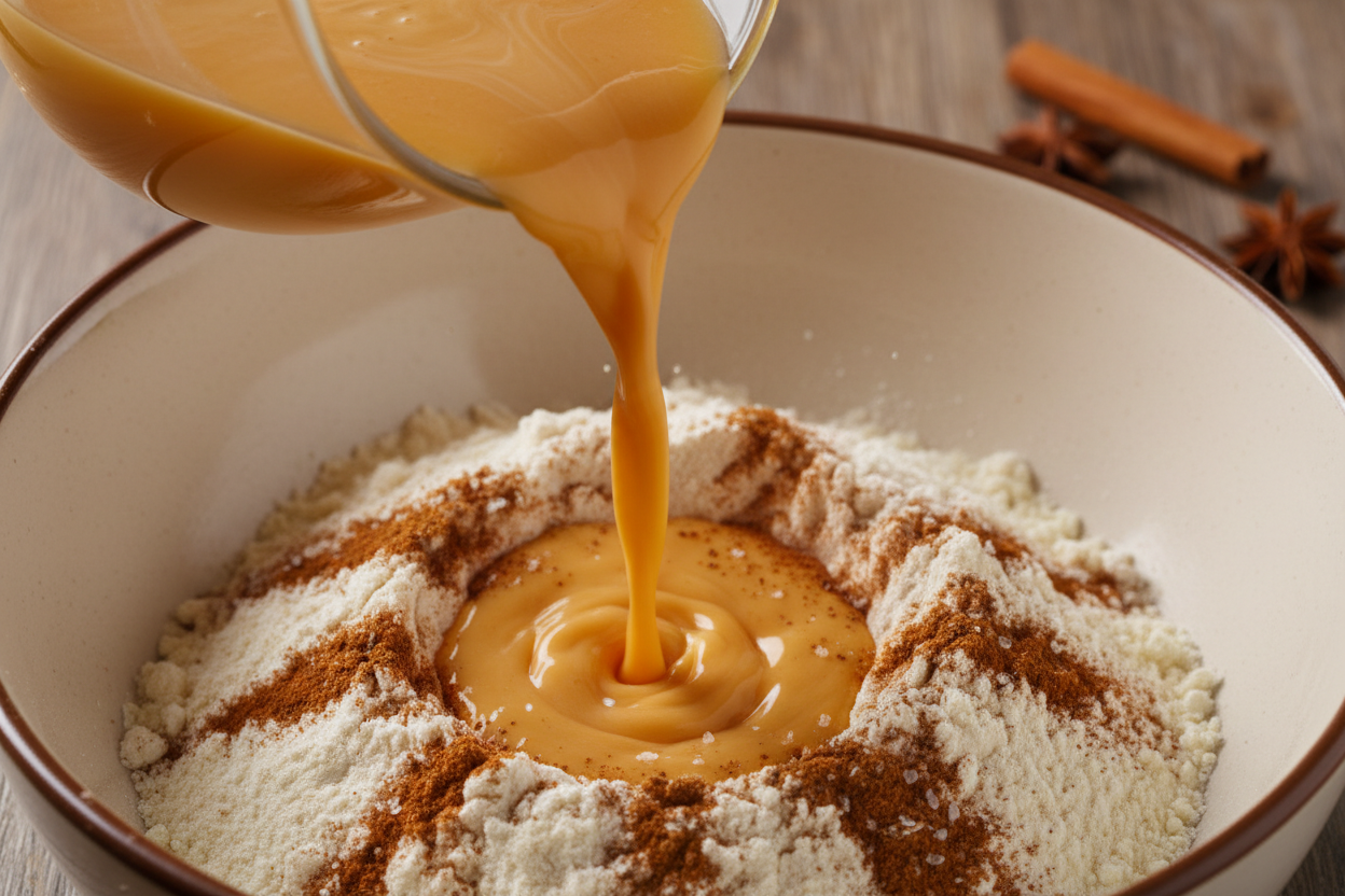 Stars Hollow Inspired Fluffy Pumpkin Pancakes Recipe 2 Gilmore Girls Pumpkin Pancakes preparation step 1