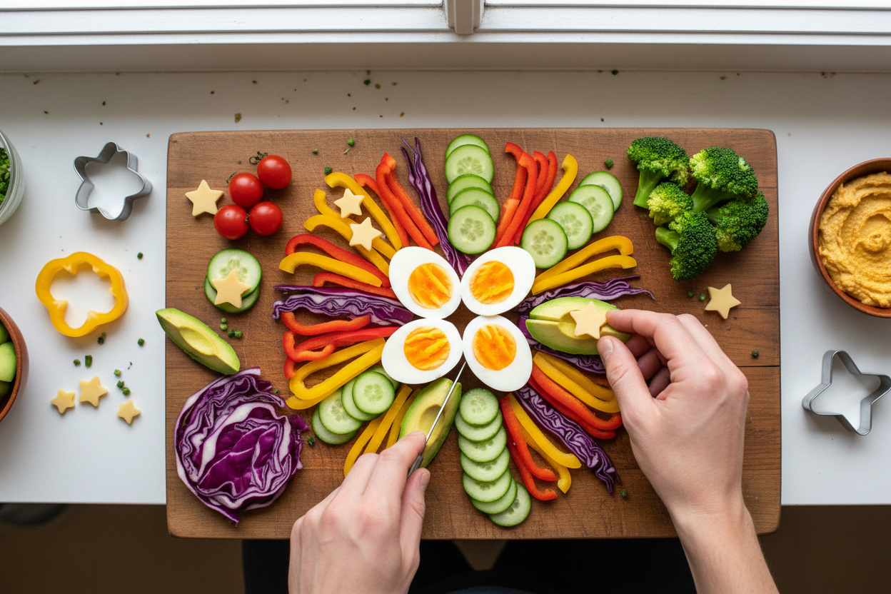 10 Healthy Kids Lunch Ideas: Quick & Nutritious Bento Boxes 3 Healthy Lunch Ideas for Kids preparation step 2