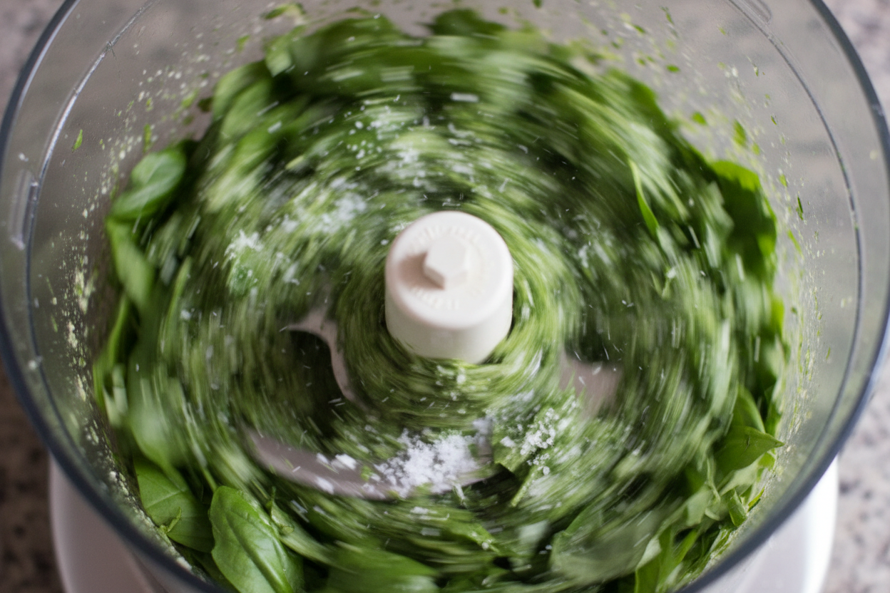 How to Make Basil Salt preparation step 1