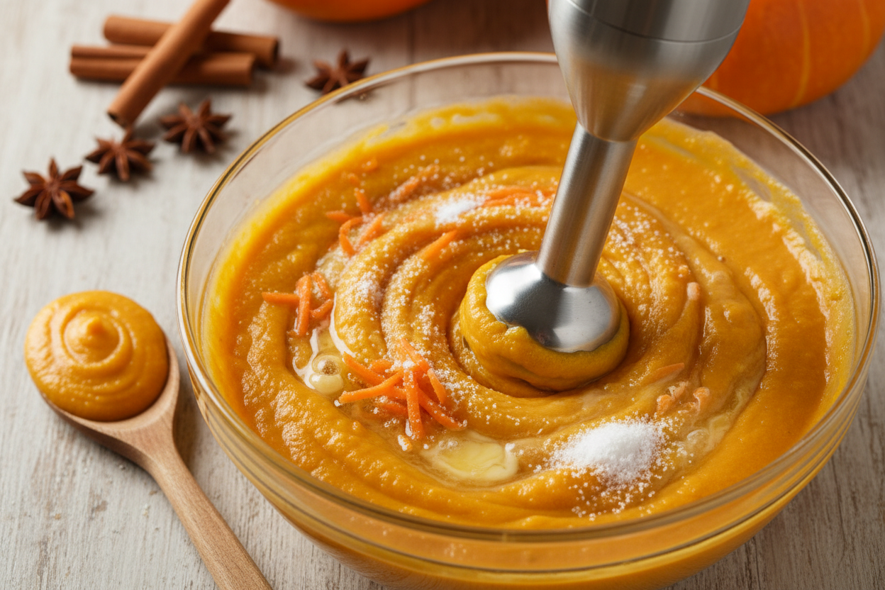 Keto Pumpkin Bread preparation step 2
