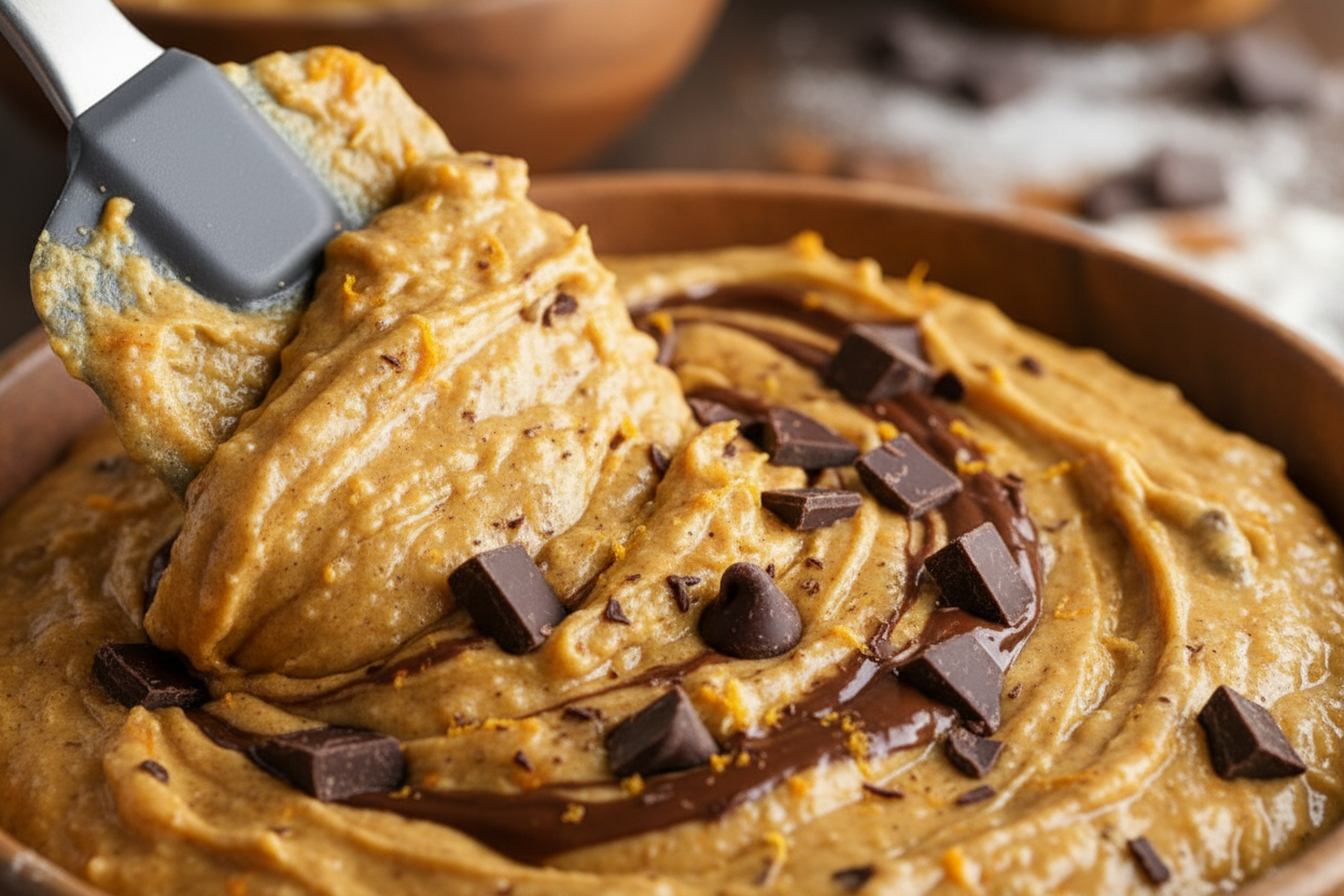 Healthy High-Protein Fall Baked Goods: A Step-by-Step Guide 3 Pumpkin Protein Muffins preparation step 2