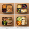 5 Healthy Assorted Packed Lunches for Work or School