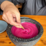 Vibrant Roasted Beet Spread with Crisp Corn Tortillas