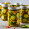 Easy Homemade Sweet Pickle Chips: A Simple Canning Recipe