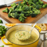 Healthy High-Protein Broccoli Cheese Soup Recipe
