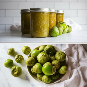 Homemade Tomatillo Enchilada Sauce: Safe Canning Recipe