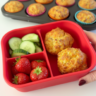 Savory Chicken and Cheese Muffins for Kids Lunchboxes