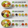 Classic Chicken Taco Bowl Recipe (Healthy & Quick)