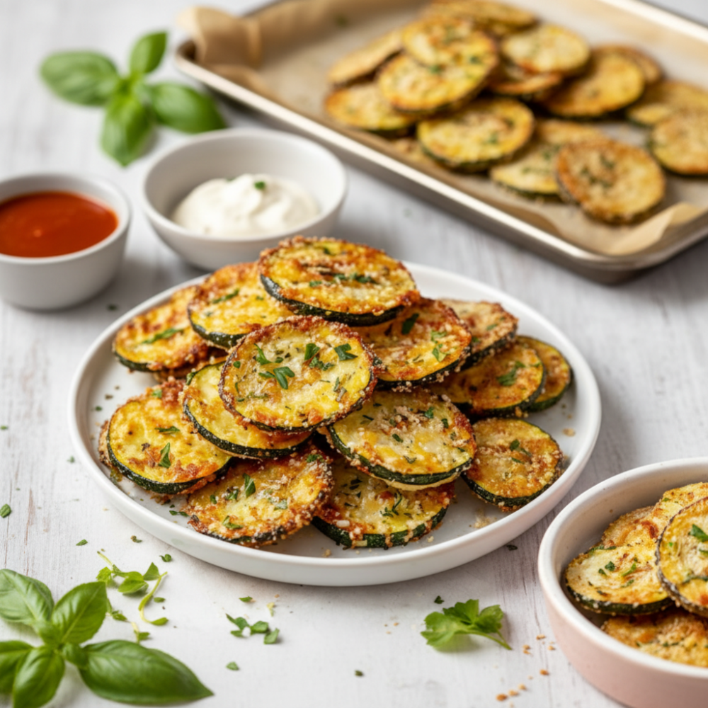 Oven-Roasted Parmesan Crusted Zucchini: An Easy Side Dish 1 Oven-Roasted Parmesan Crusted Zucchini: An Easy Side Dish