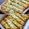 Cheesy Baked Zucchini Breadsticks (Healthy Kid-Friendly Snack)