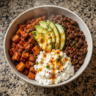 Quick Hot Honey Ground Beef Bowl: High-Protein Meal Prep