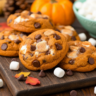 Soft Pumpkin Marshmallow Graham Cracker Cookies