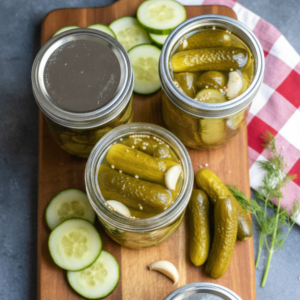 Crispy Quick Homemade Pickles: A Simple No-Cook Recipe